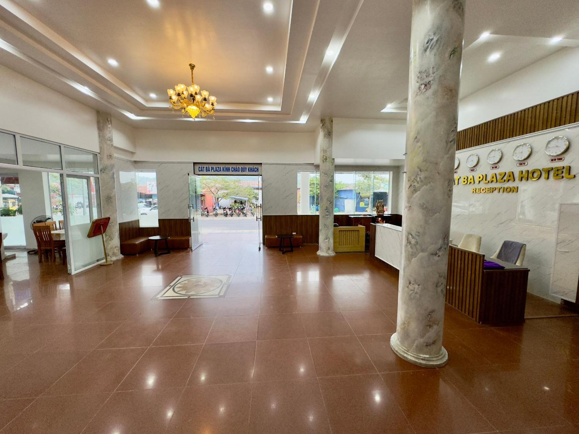 Cat Ba Plaza Hotel Dong Khe Sau Exteriör bild